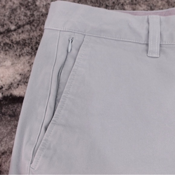 Bonobos The Chino Short Light Blue Flat Front Sz 34 Pockets Preppy Coastal - Picture 3 of 12